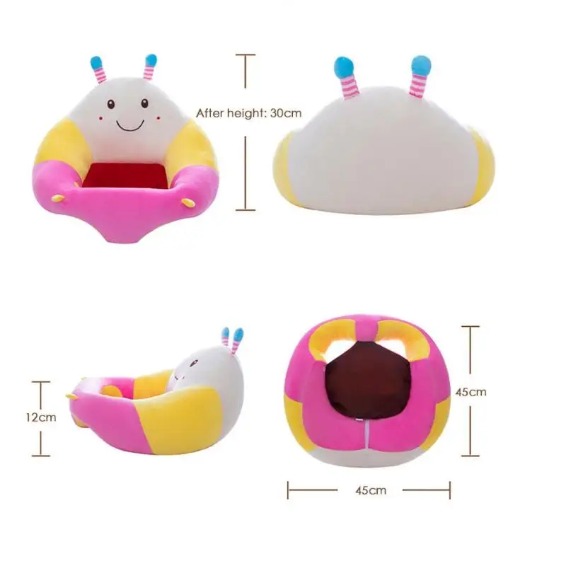 

Baby Seats Sofa Chair Cover Cartoon Animals Practical Classic Delicate Texture Durable Learning for Sit Sofa Skin