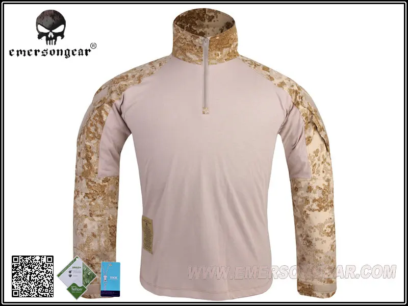 SALE emersongear G3 Shirt Gen3 Tactical Combat SandStorm Training Hunting Clothes Airsoft Shirts Mens Outdoor Tops | Спорт и