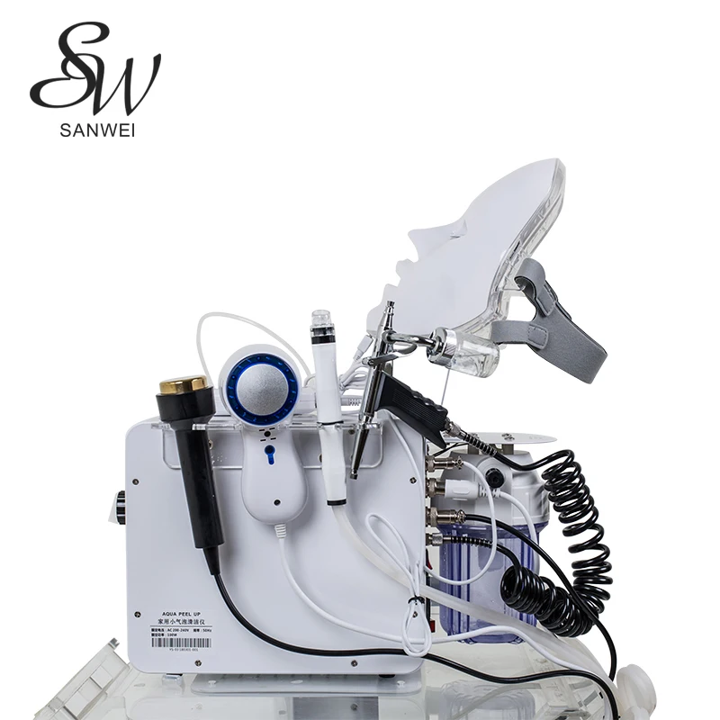 

5 in 1 small bubble water facial deep cleansing oxygen facial machine