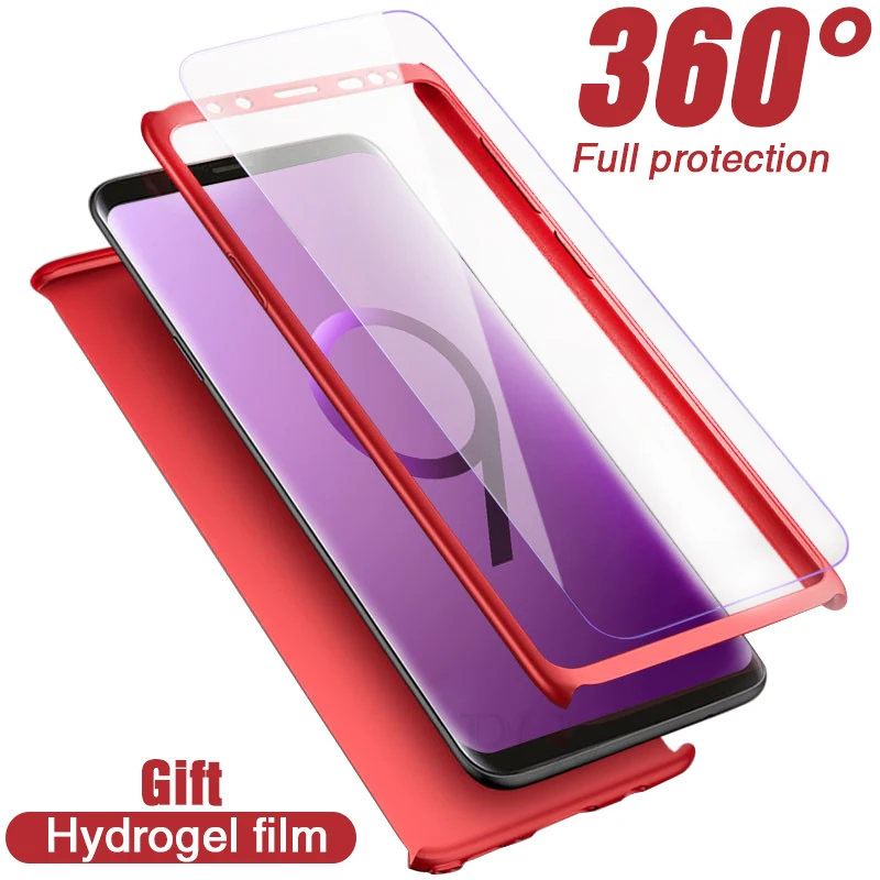 KISSCASE Полный стеклянный чехол для телефона Samsung S10 S9 S8 Plus S7 Роскошные Чехлы Note 9 8 A7 A8