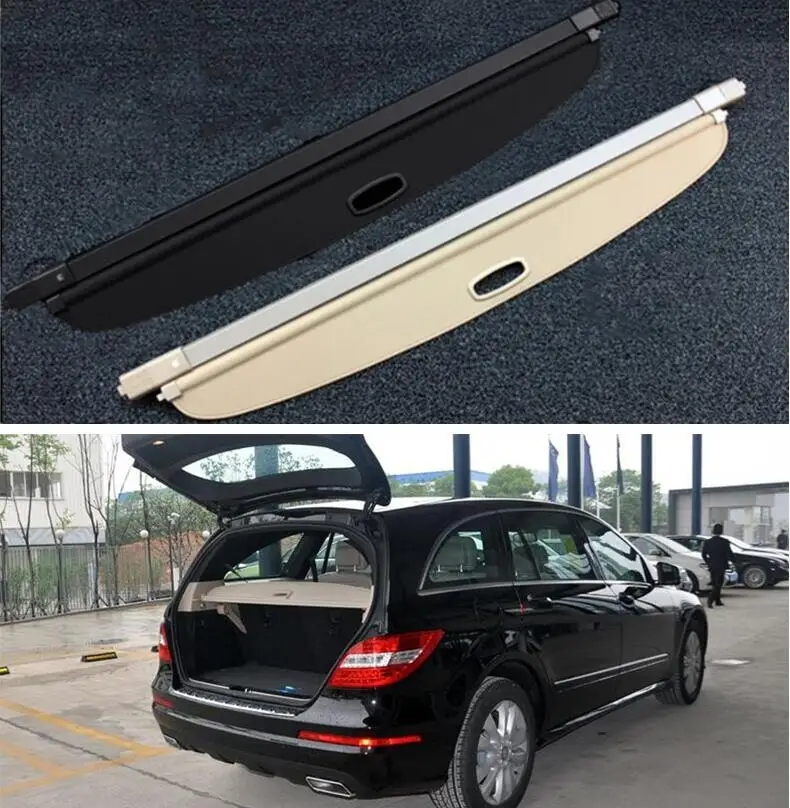 

For 2007-2019 Mercedes-Benz R Class W251 S251 R300 R320 R350 R400 R500 Rear Trunk Security Screen Privacy Shield Cargo Cover