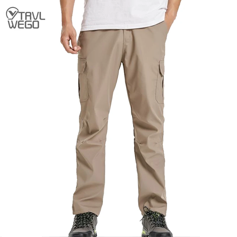 Брюки TRVLWEGO мужские спортивные уличные тренировочные штаны с несколькими