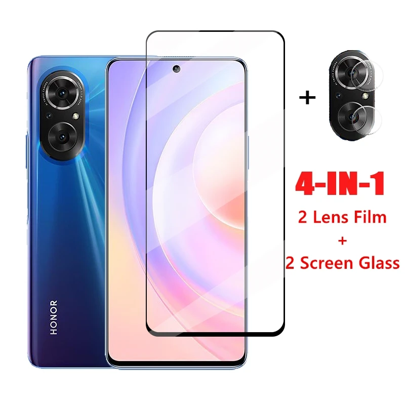

Стекло на клеевой основе для Huawei Honor 50 SE, закаленное стекло для Honor 50 SE, протектор экрана, пленка для объектива камеры телефона Honor 50 SE