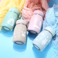 stainless steel insulation cup vacuum flasks travel drink tumbler 320ml portable coffee thermos in car tea mug cute water bottle
