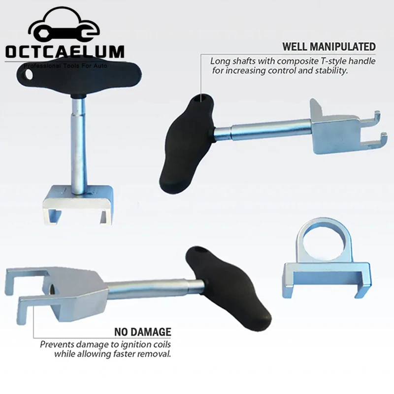 Инструмент для удаления катушки зажигания с свечей T10094A T10095A T10166 VW Audi Golf Polo VAG 1 4/1 6