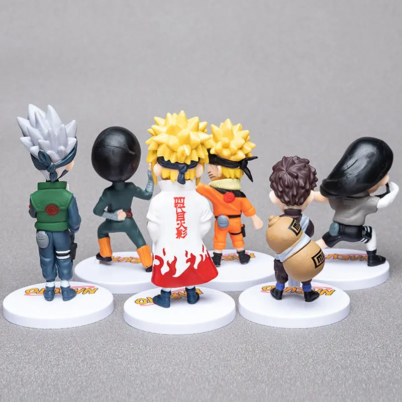 Домашние маленькие украшения мультяшная фигурка Наруто Гаара ли Какаши Нинджи
