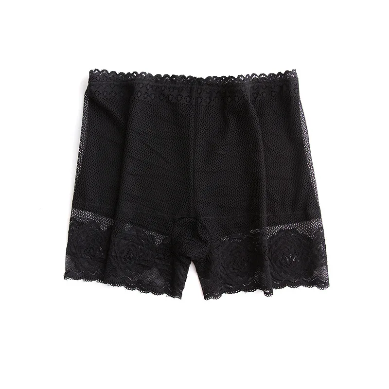 Flame of dream Silk Safety Pants Female Lace Safety Shorts Thin Mulberry Silk  Boxer Shorts 21-905