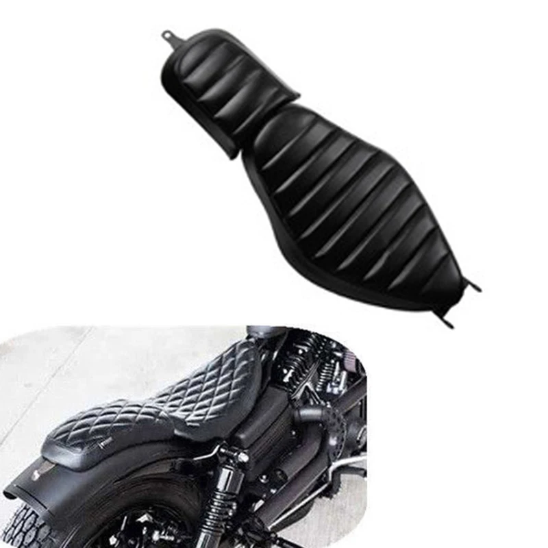 Мотоцикл Rider ПАССАЖИРСКОЕ СИДЕНЬЕ два-вверх водителя сиденья + задний для Sportster XL