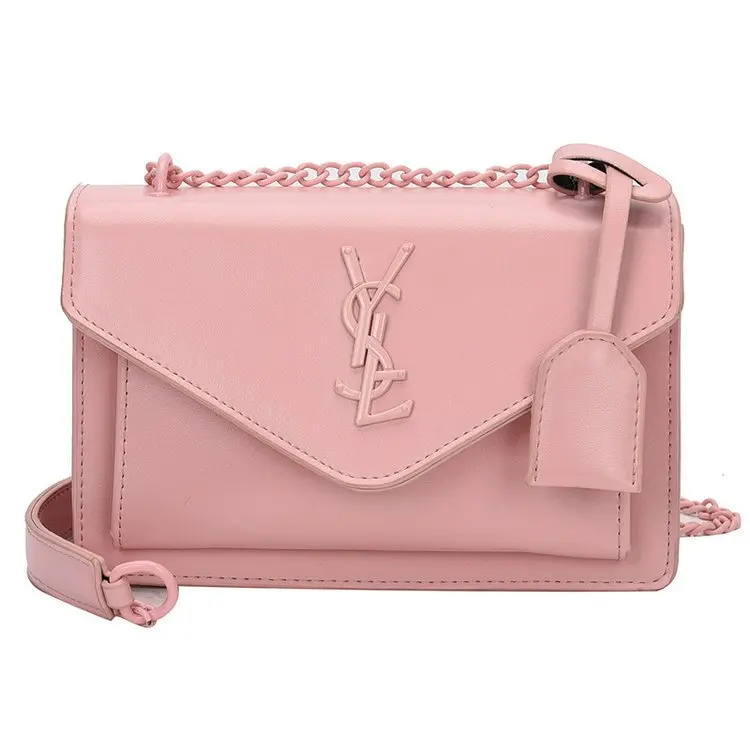 

Female Bag Summer New European and American Fashion Small Square Bag Ins Western Style Chain Shoulder Crossbody Bag