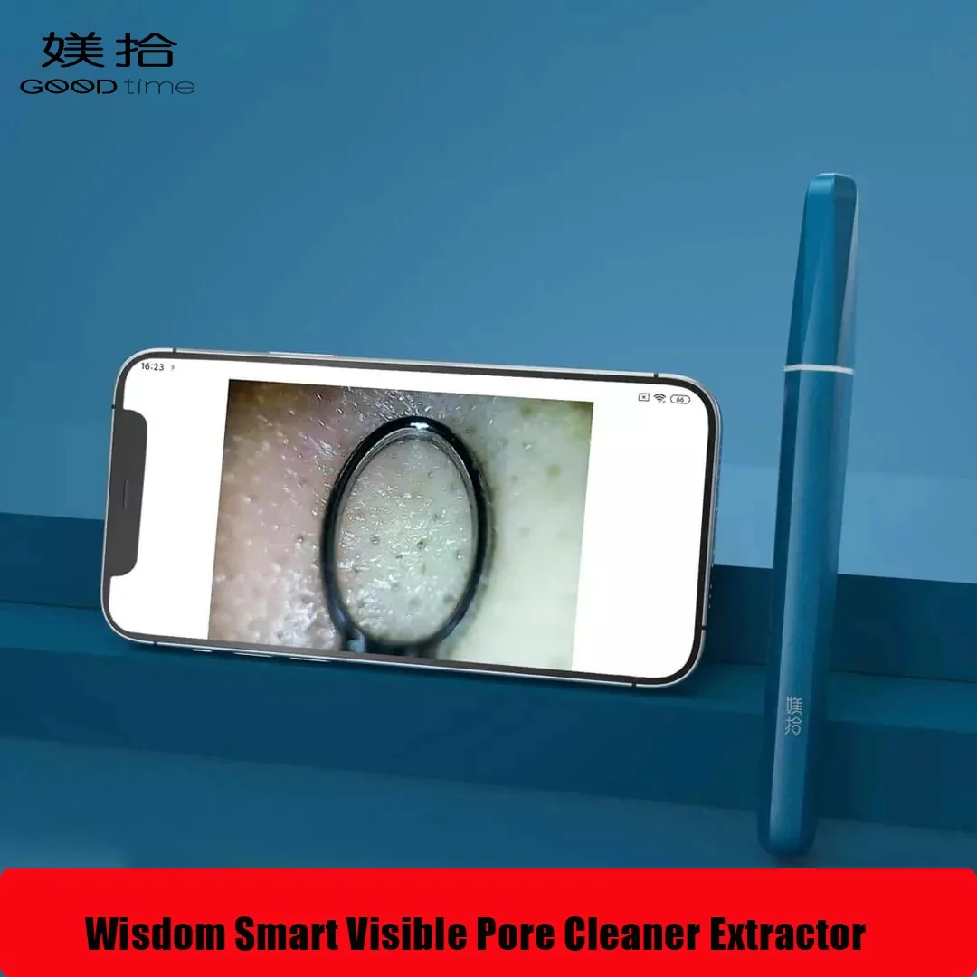 

Meishi Wisdom Smart Visible Pore Cleaner Extractor Blackhead Remover Visual Cleaning Skin Care APP Real-Time View