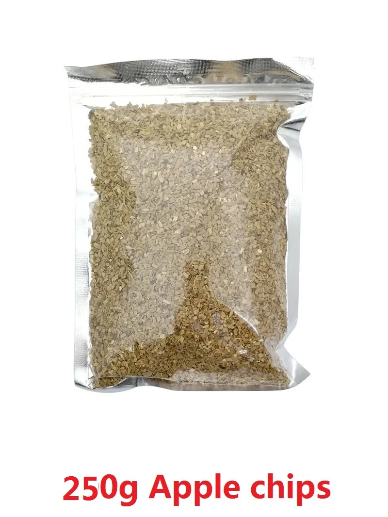 25g Apple wood chips Дымогенераторы коптильня для барбекю Шестигранная стальная древесная фишка мясо курить барбекю для приготовления на гриле инструменты для бекона рыба обжигатель - Цвет: 25g Apple wood chips