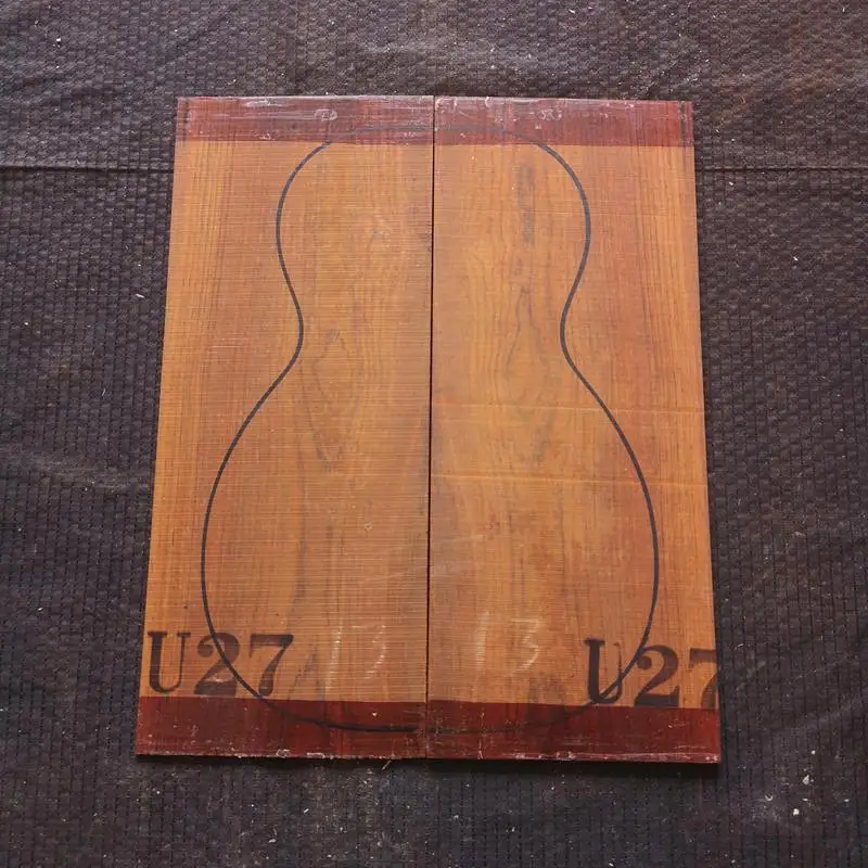 Южная Америка импортированная Гавайская гитара cocobolo гитара из твердой древесины задняя боковая панель шпон гитара материал для изготовления аксессуаров