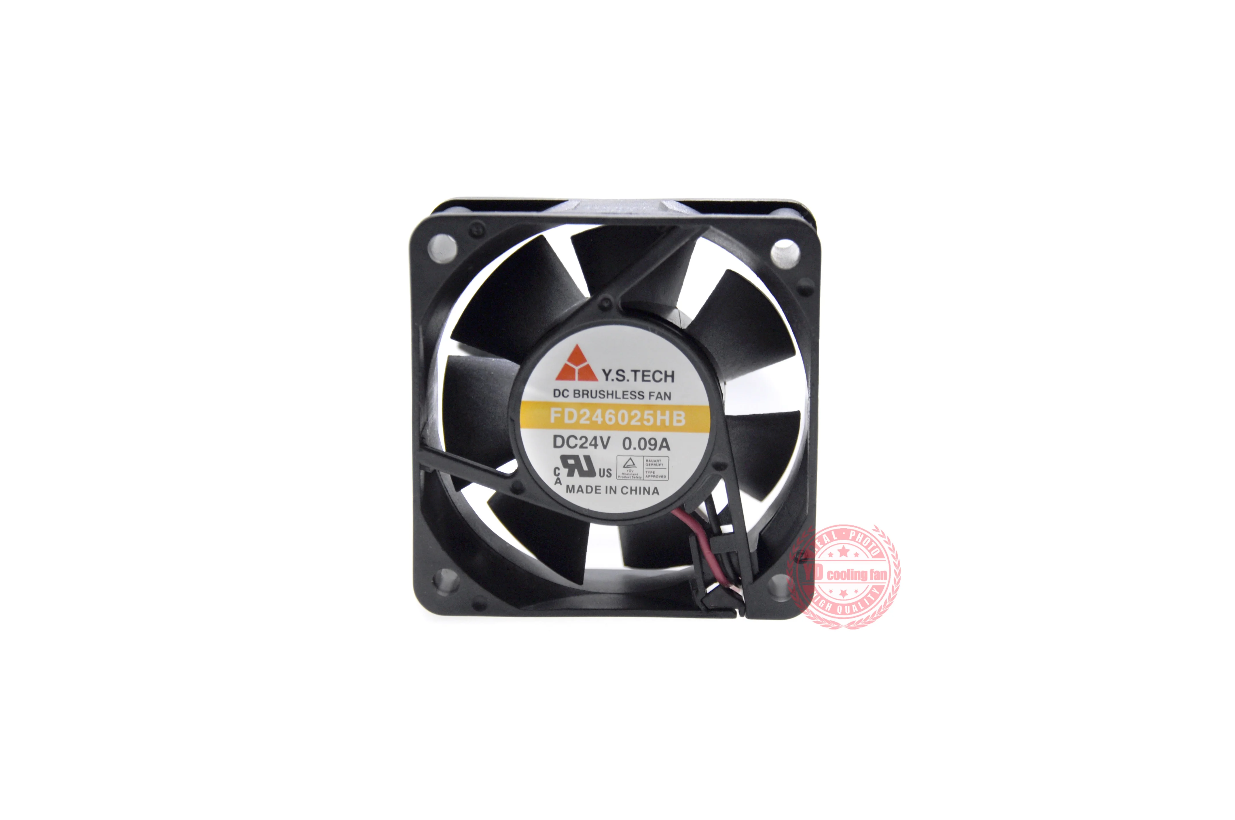 Новый вентилятор для преобразователя частоты Y.S.TECH FD246025HB 24 В 0.09A 6025 6 см |
