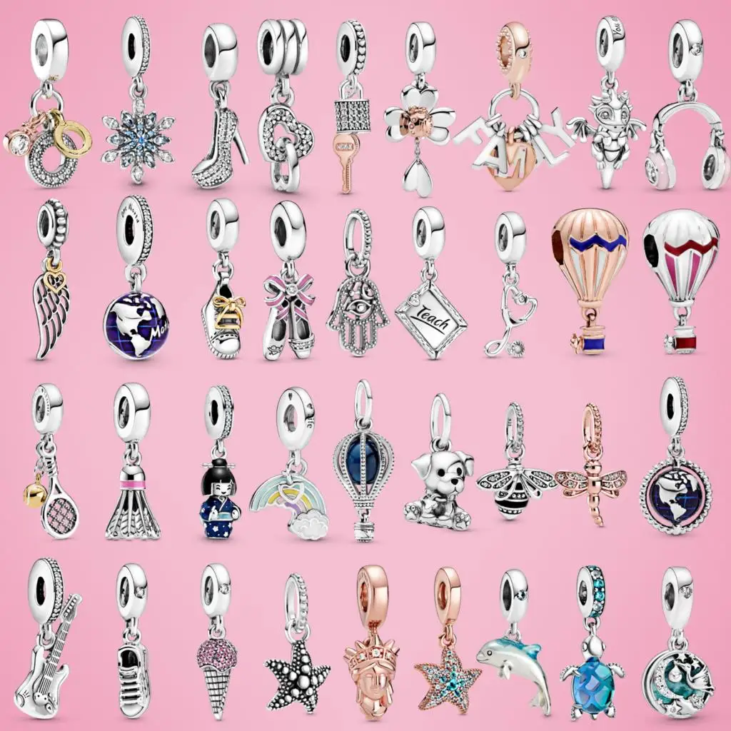 Новинка 100% подвески защитные для рук Hamsa подходят оригинального браслета Pandora