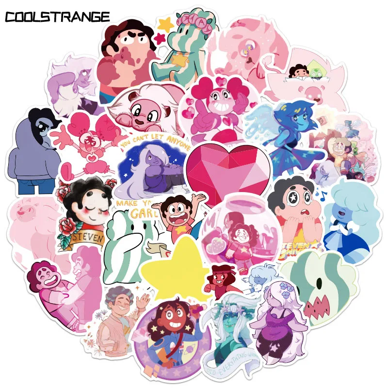 50 шт./упак. Вселенная Стивена мультфильм Стикеры s для ноутбука холодильник