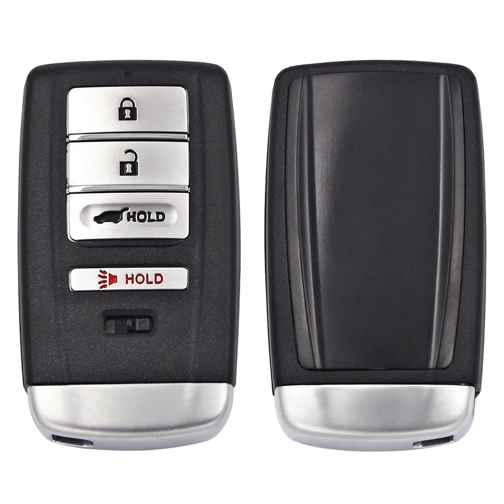3+1/4 Button Smart Remote Key (SUV) FSK 315Mhz PCF7953X / HITAG 3 47 Chip FCC ID: KR5V1X for Acura MDX RDX HON66 Uncut Blade | Автомобили