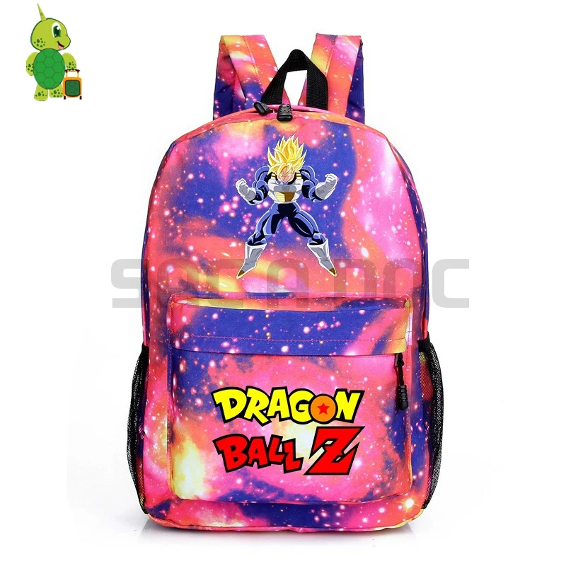 26 Mochila Dragon Ball Z рюкзак Goku Super Saiyan для мальчиков и девочек рюкзак для подростков школьные сумки галактика Звездная ночь дорожная сумка - Цвет: 26