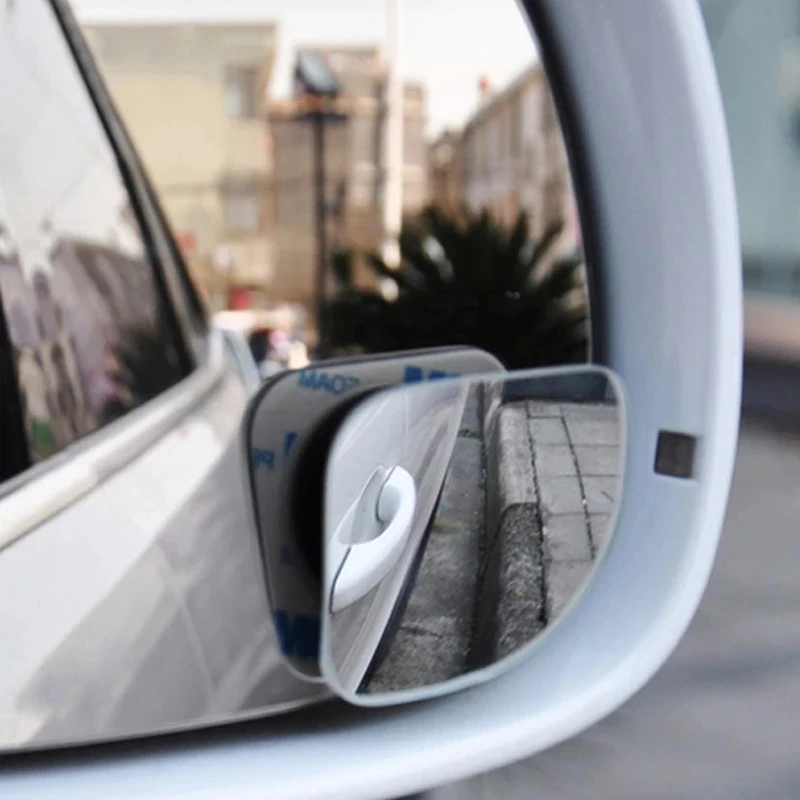

2pcs Car-Styling Blind Spot Mirror Auto Motorcycle Rear ViewMirror Extra Wide Angle Adjustable Reversing Auxiliary