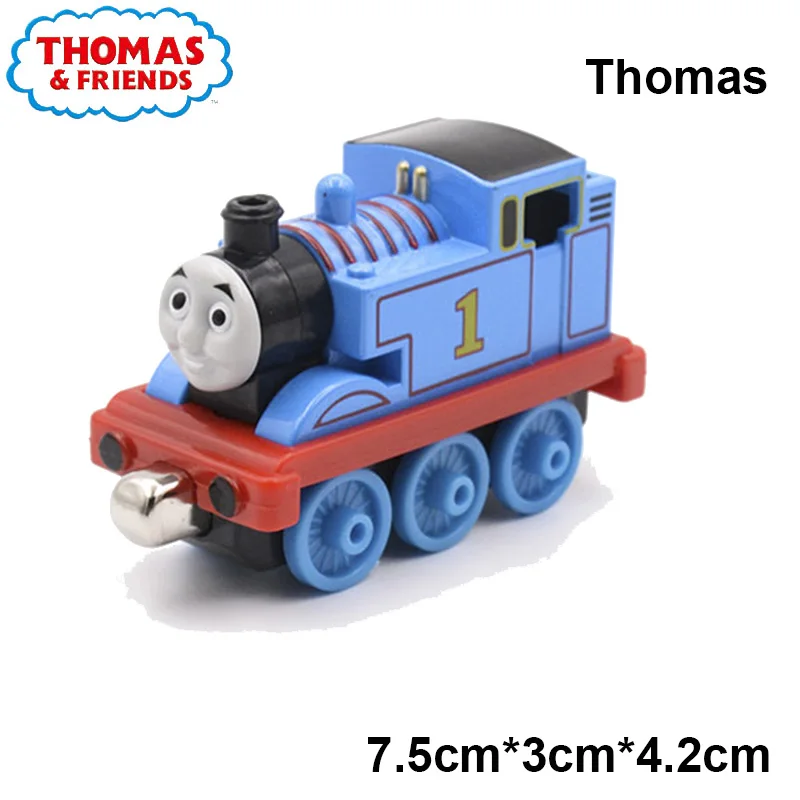 Оригинальный Металлический Литой магнитный поезд Thomas and Friends игрушки для леди