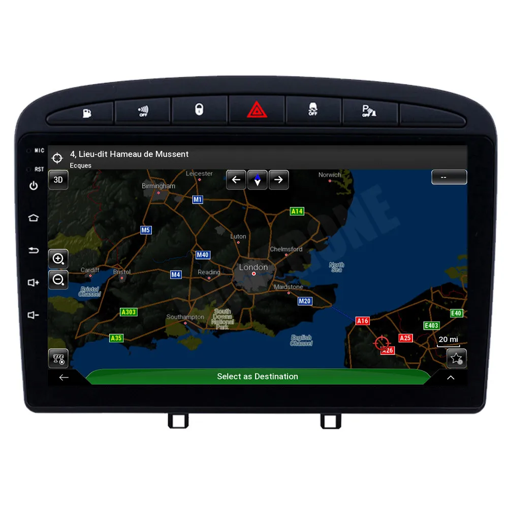 RoverOne для Peugeot 408 308 2010 2011 2012 2013 2014 2015 2016 Android 10 автомобильные мультимедийные