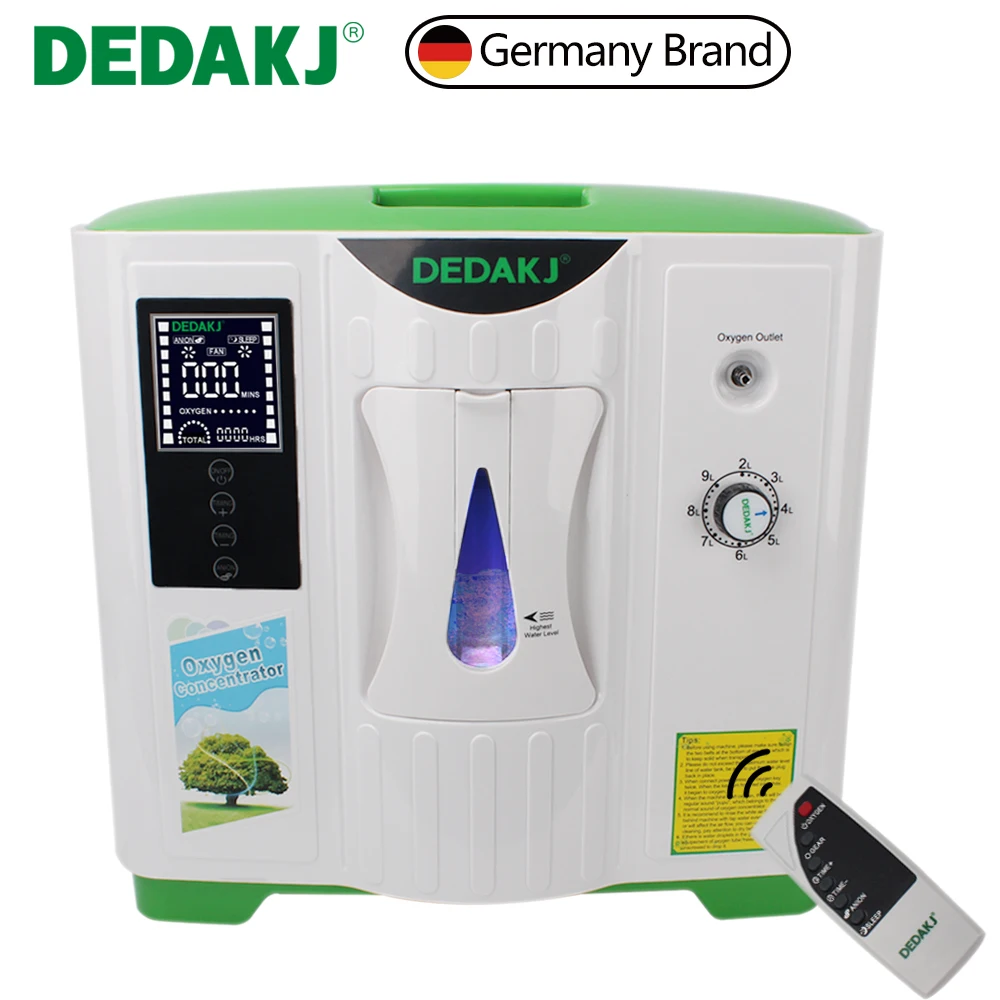 

DEDAKJ DDT-2A 200W POWER OXYGEN GENERATOR 2-9L OXYGEN CONCENTRATOR 30%-90% adjustable OXYGEN MAKER