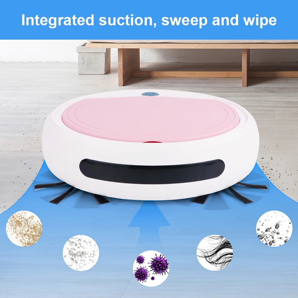 

Робот-пылесос УФ-лампа сильное всасывание автоматический Bot Самостоятельно определяет Лестницы шерсти домашних животных, не вызывает алле...