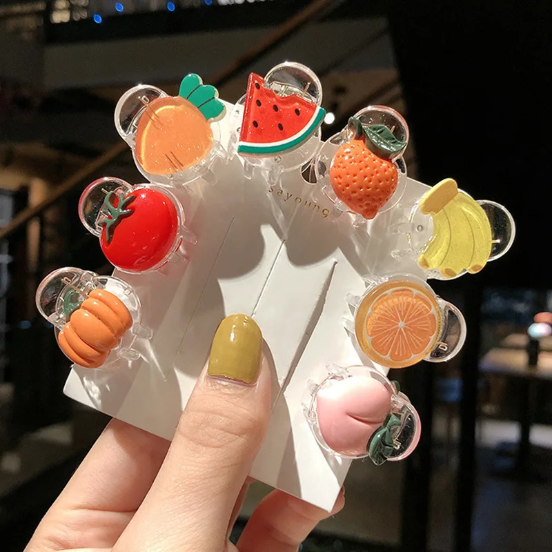 Набор аксессуаров для волос модные головные уборы милые крабы в виде фруктов