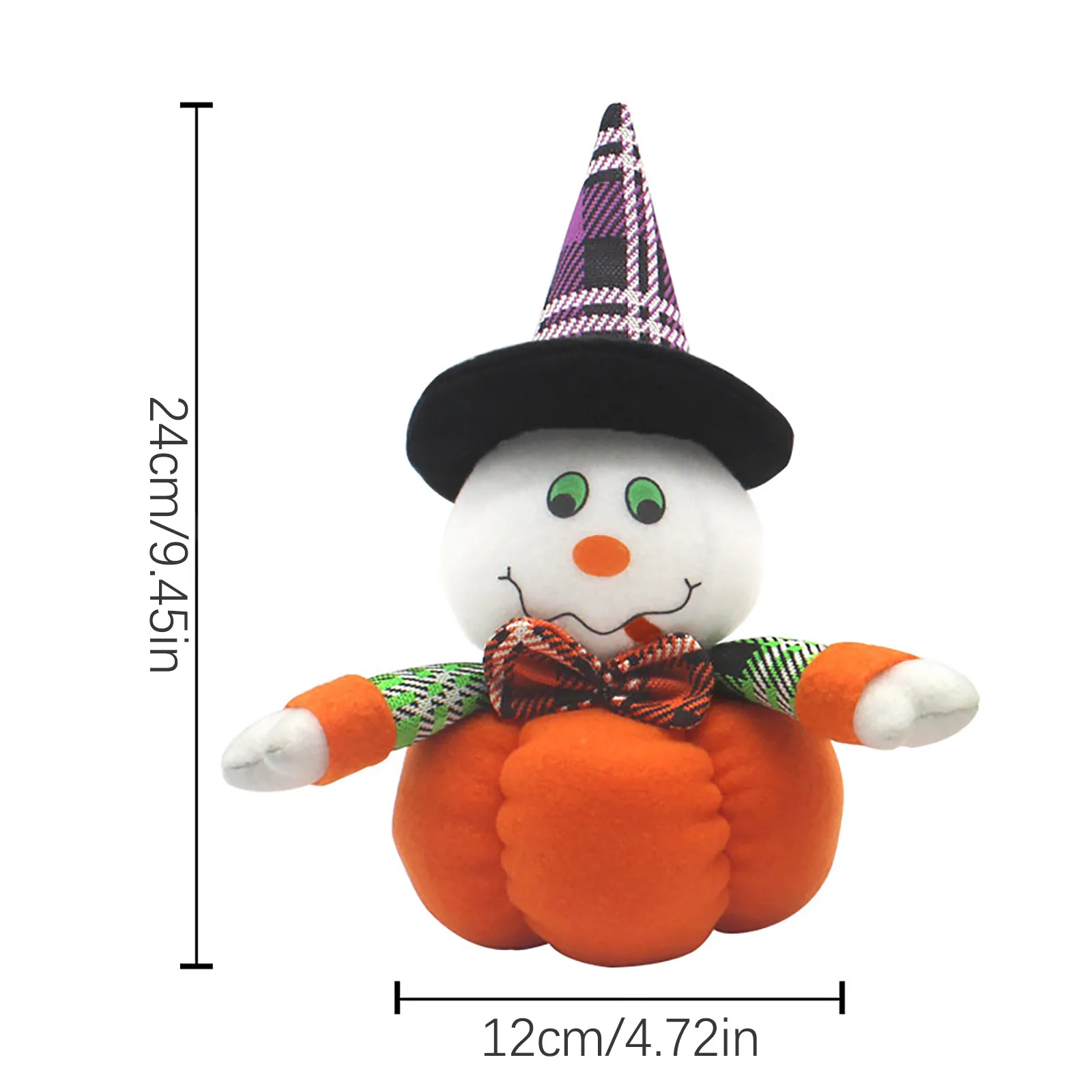 

Plush Toy Pumpkin Girl Doll Children's Toy Halloween Birthday Giveaway Gift Creative Cute Pumpkin Doll Ornament Decoration