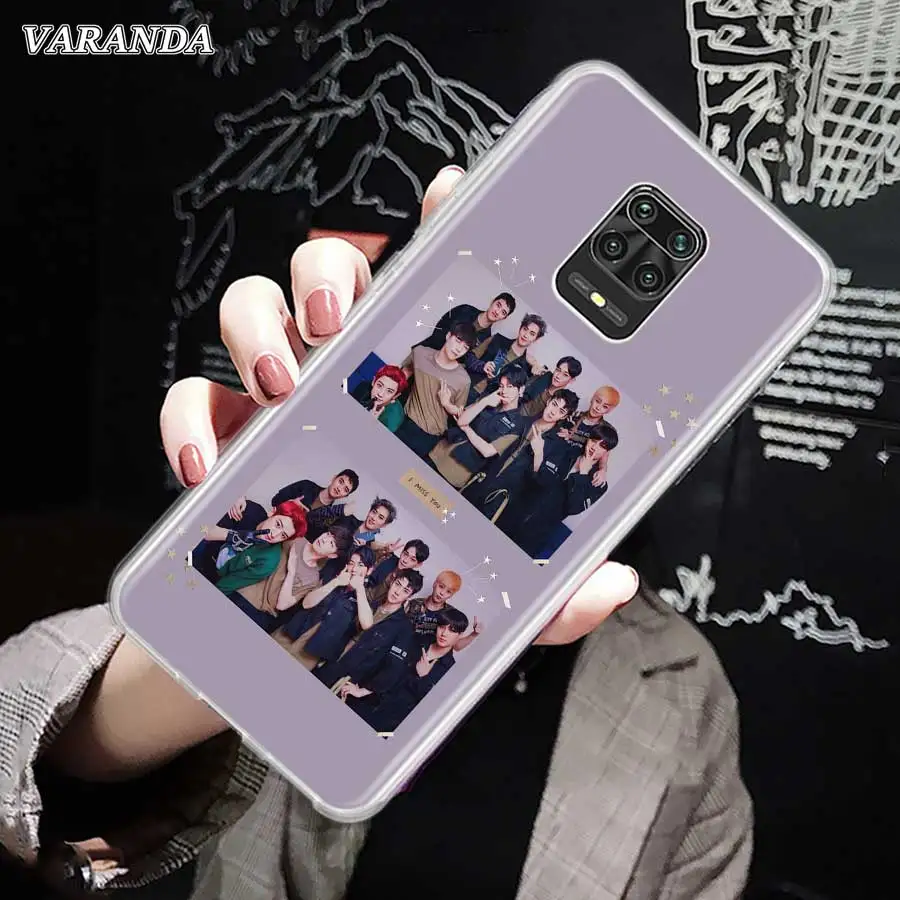 

Silicone Phone Case For Xiaomi Redmi 9 9A 9C 8 8A 7 7A Note 9 9S 8 8T 9 Pro 7 Soft Back Cover Coque Fundas Kpop EXO Lucky One