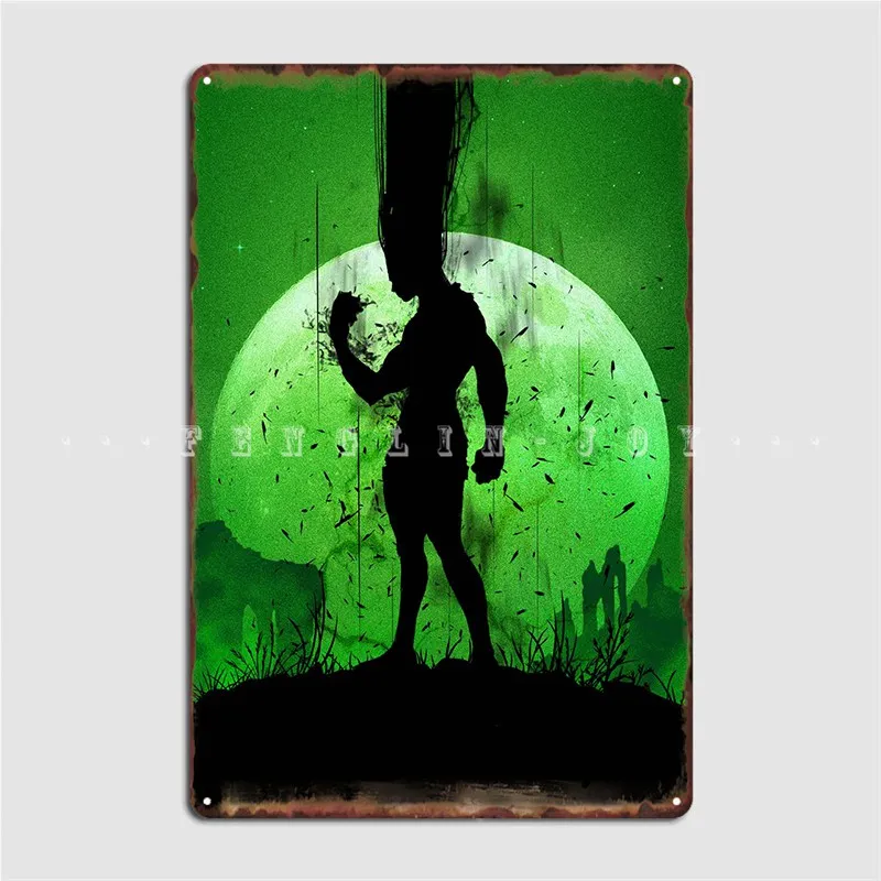 

Настенный плакат с металлическим знаком