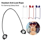 Силиконовый ремешок для Samsung Galaxy Buds  Buds Plus, беспроводной спортивный Bluetooth-шнур для наушников с зажимом на шею