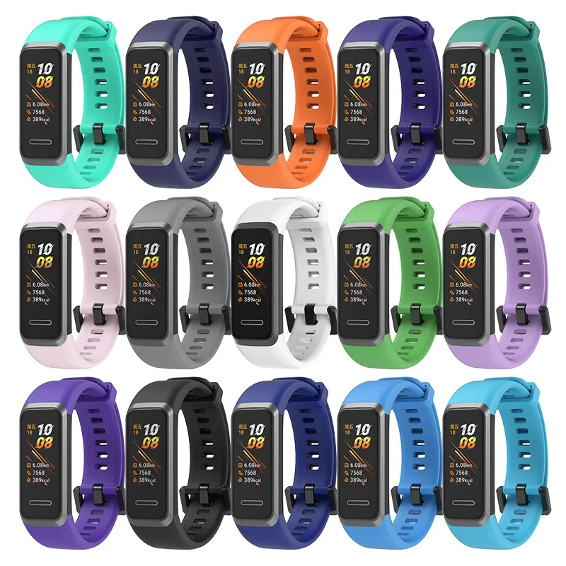 Сменный спортивный браслет ремешок для часов Силиконовый Huawei Band 4 часов|Ремешки