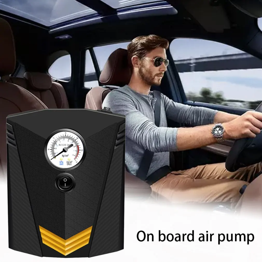 

Portable 150PSI Car Tire Inflator Digital Display Air Compressor Pump with LED Light DC12V Car Pump Motorcycle