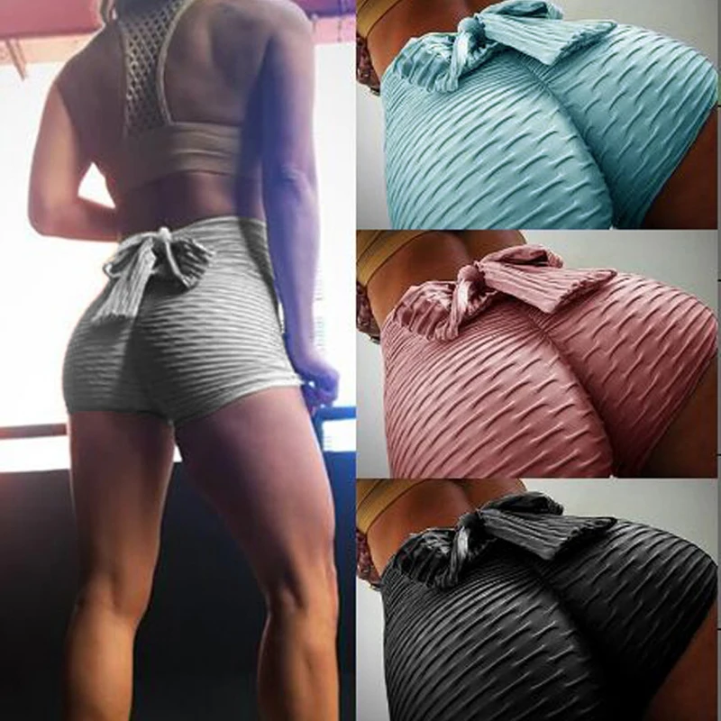 

Women Sports Shorts Summer Running Sexy Leggings High Waist Short Pants Fitness Jogging Clothing Black Spandex Shorts