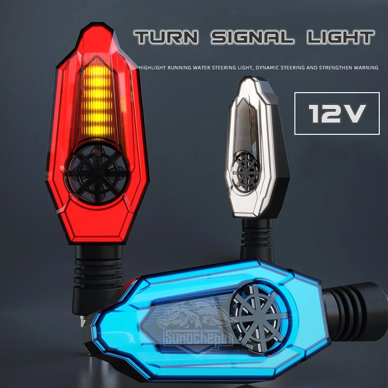 

2 шт., светодиодсветильник поворотники для мотоцикла, скутера, мотоцикла