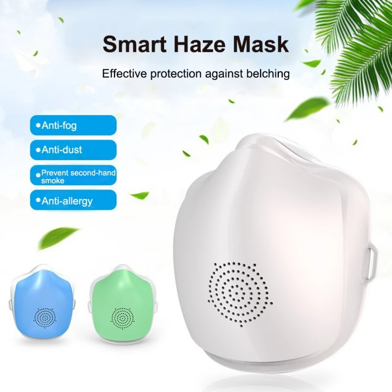 Электрическая маска для очистки воздуха против загрязнения с фильтром улицы