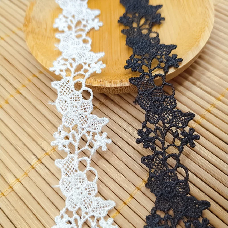 

Water-soluble lace polyester yarn boundless flower barcode clothing accessories lace curtain Lolita accessories