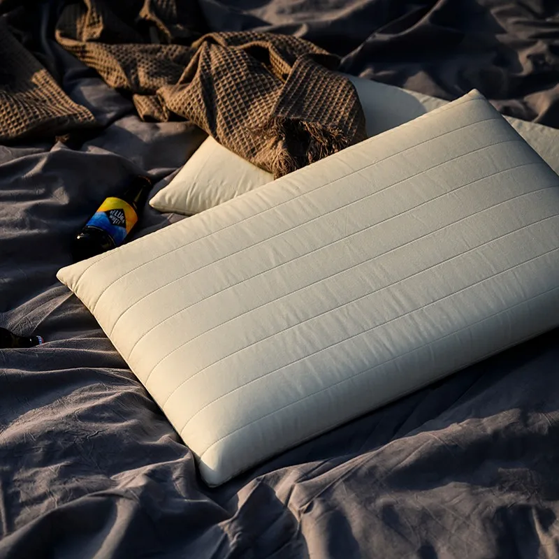 

Подушка бежевая из пены с эффектом памяти, 100% хлопок, 48 х74 см