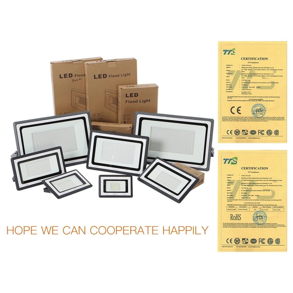 

500w Led Floodlight Ip65 Waterproof of Led Flood Lights Outdoor AC220V led spotlight led Light focos led exterior led reflector