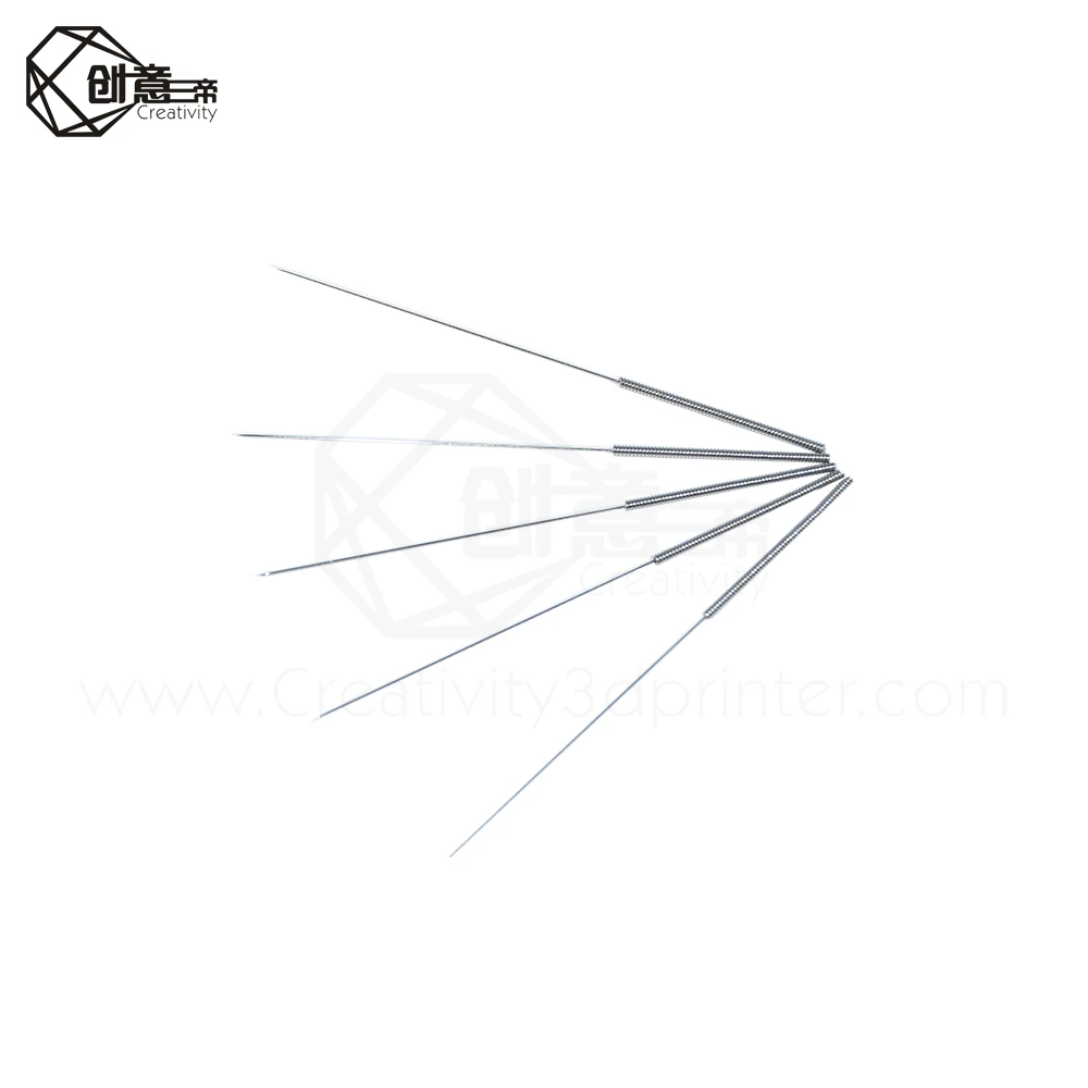 10 шт. насадка для 3D принтера из нержавеющей стали игольчатое сверло 0 4 мм