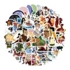 2550 шт. Аватара, последняя наклейка Airbender s аниме, мультяшная наклейка, забавная наклейка сделай сам для багажа, ноутбука, скейтборда, велосипеда