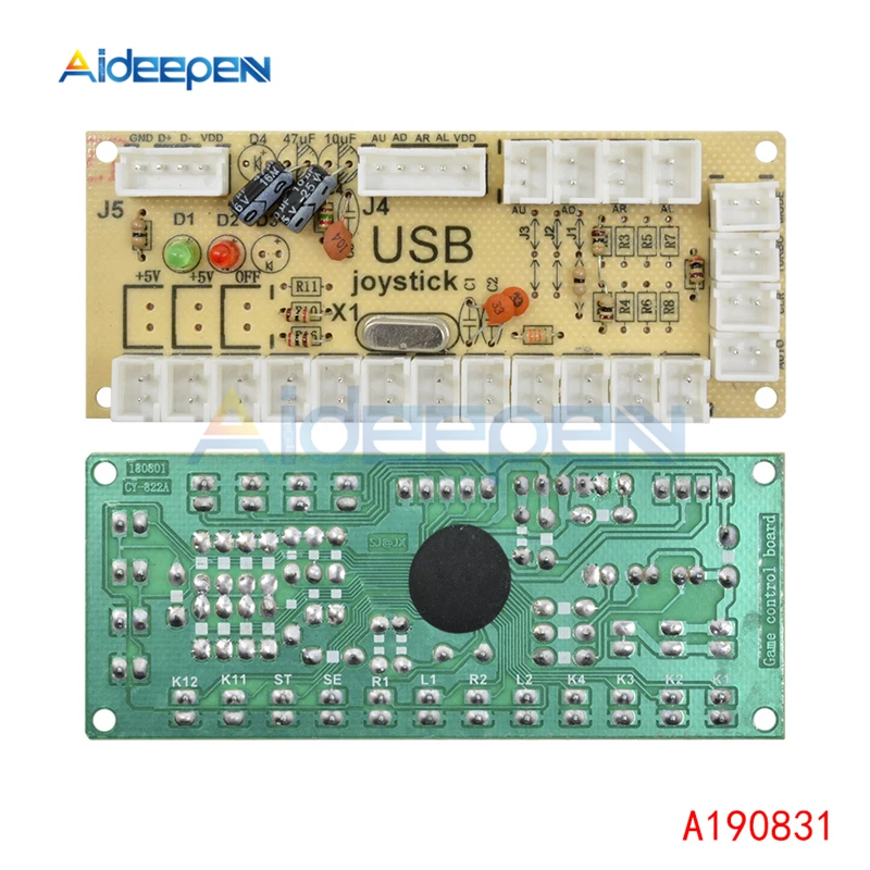 1 шт. usb энкодер с нулевой задержкой для ПК джойстика и кнопки маме бойцовской