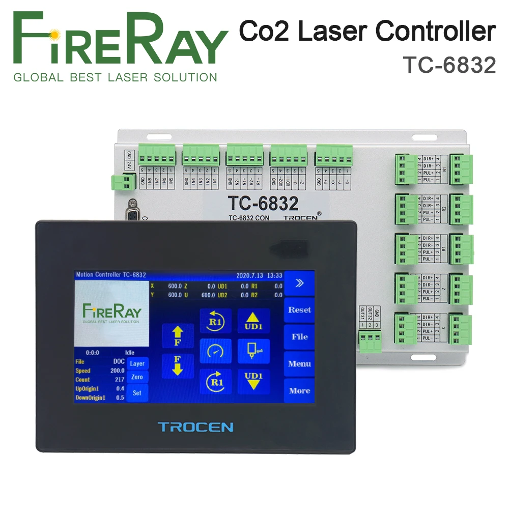 FireRay Trocen Vibration Knife Latest Control System TC-6832 Easy to Operate 7inch Touch Screen | Инструменты