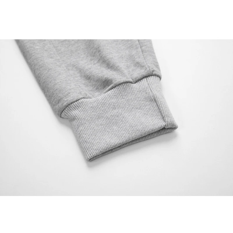 

Women's Harem Pants Smile Embroidery Sportspants Streetwear Grey Hiphop Trousers Female High Waist Lace-up Fashion Loose Pants