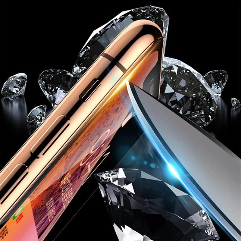 99D Защитное стекло для iPhone 12 Pro Mini Закаленное 11 X XR Xs Max Защитная пленка экрана 6S 7 8