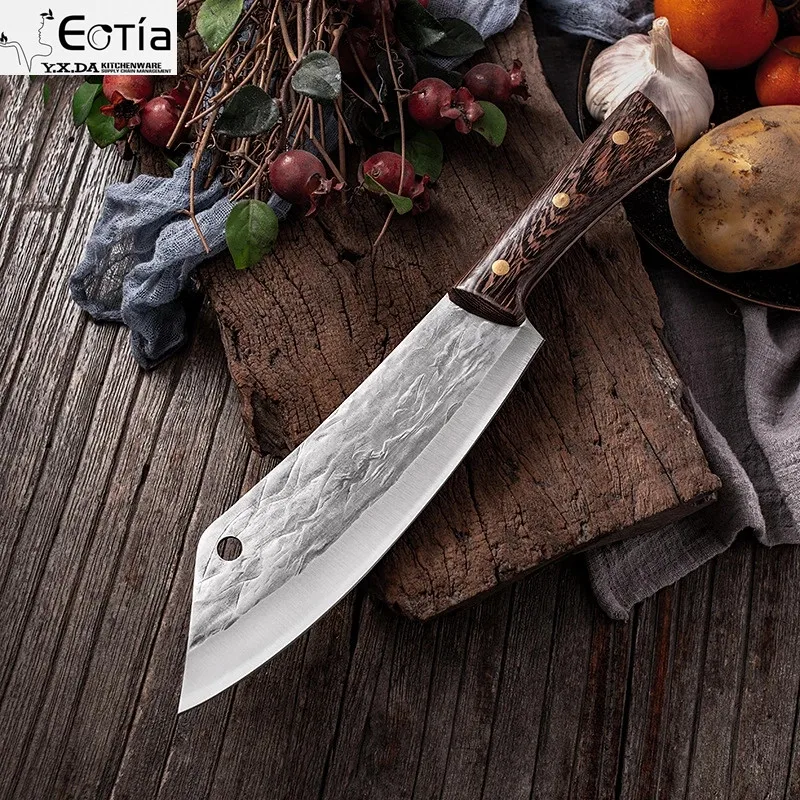 

Кованое мясо Мясницкий кухонные ножи мясницкий нож мясорезка мясницкий нож ручной работы шеф-повар нож для обвалки сербский уличный меч