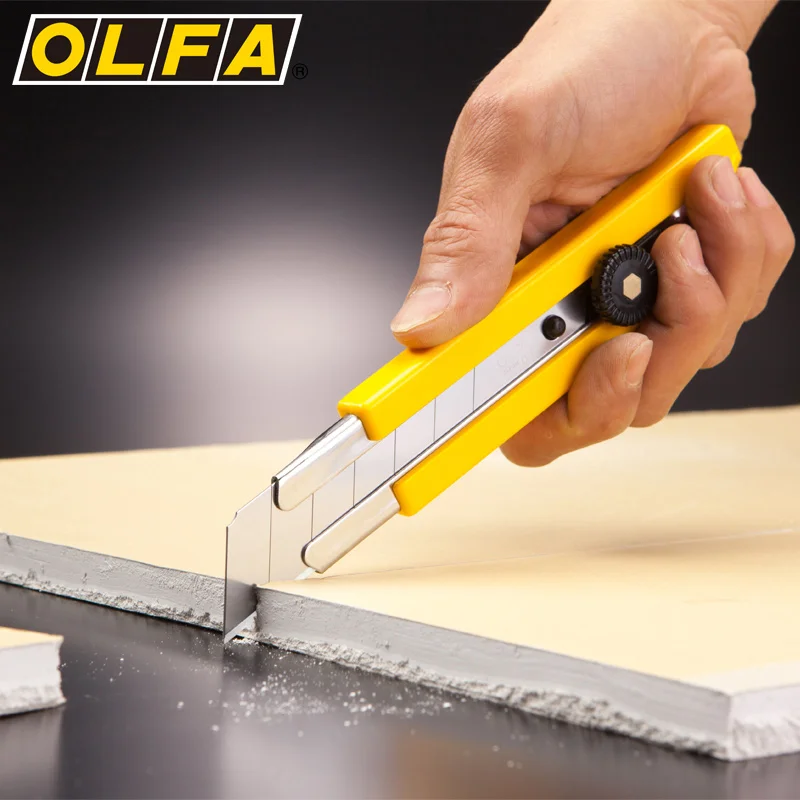 

OLFA H-1 utility knife made in Japan HBB-5B OLFA blade 25mm super heavy steal blade HBB-5B of OLFA H-1