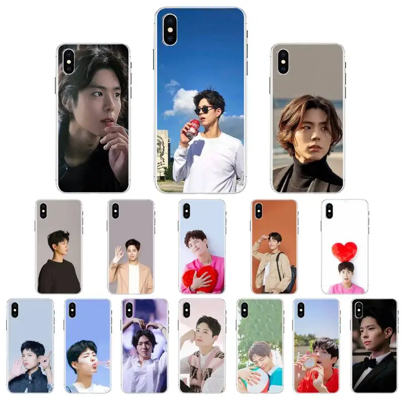 

YNDFCNB Park Bo Gum Phone Case for iphone 13 X XS MAX 11 12 pro max 6 6s 7 7plus 8 8Plus 5 5S XR se 2020 case