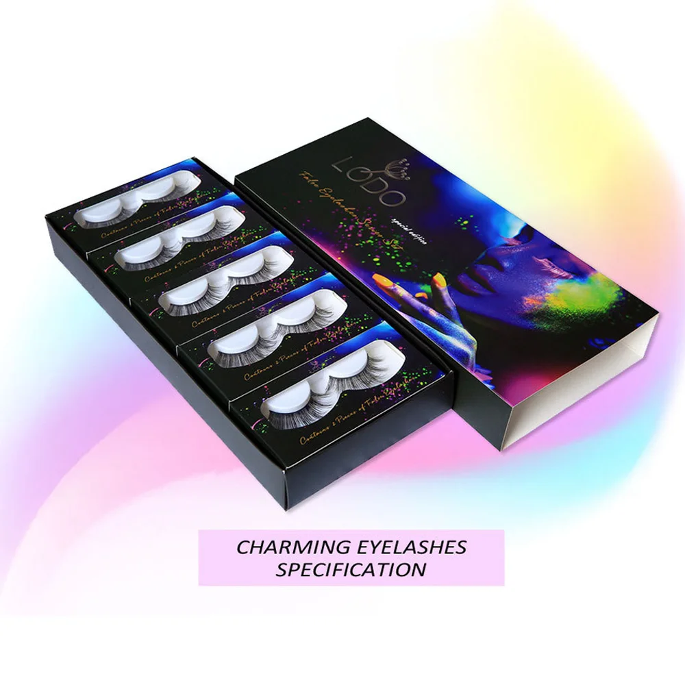 10 Pairs/set Natural Thick 3D False Eyelashes Mixed Models Fashion Eyelash Lashes Extension Supplies Big Eye Tools | Красота и