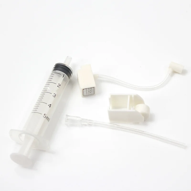 10 штук одноразовые иглы шприц с трубкой для ванадия титана кристалл инъекции
